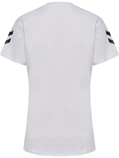 HUMMEL Go 2.0 Chevron T-Shirt S/S Damen (white)