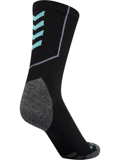 HUMMEL Blaze Pro Training Socks Low (black/pool blue)