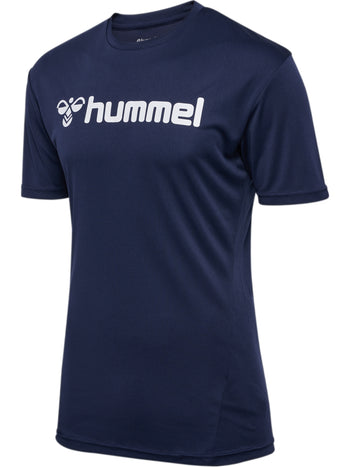 HUMMEL Logo Jersey S/S (marine)