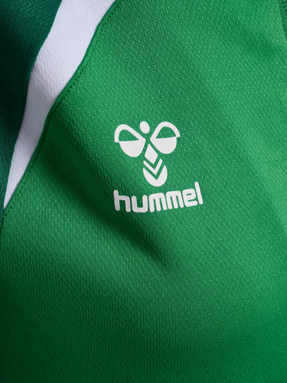 HUMMEL Lead 2.0 Zip Hoodie Damen (jelly bean/evergreen)