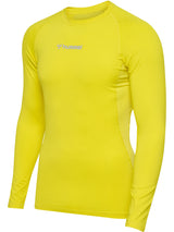 HUMMEL Bl Performance Tee L/S (blazing yellow)