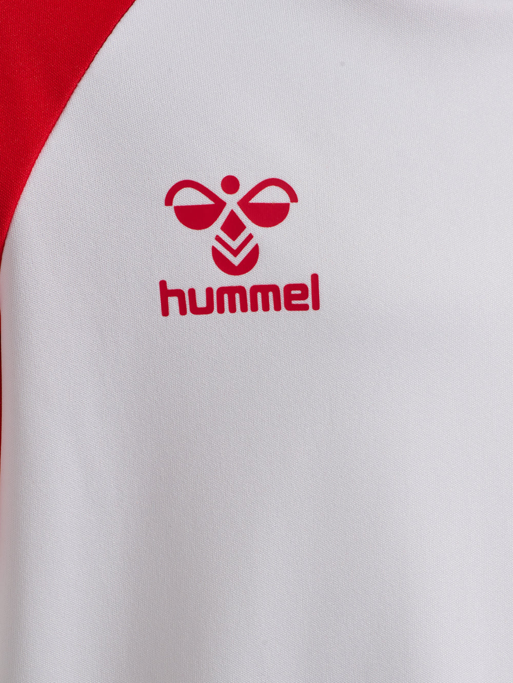 HUMMEL Match League Jersey S/S Kind (white/true red)