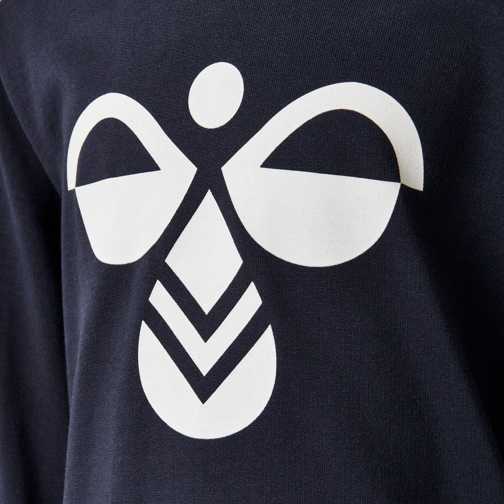 HUMMEL Cuatro Hoodie Kind (black iris)