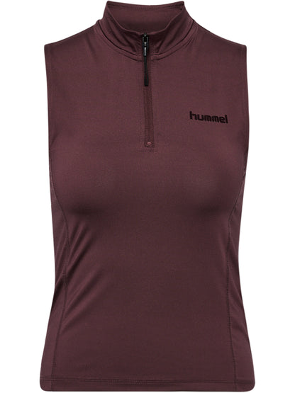HUMMEL Prima Half Zip Top Damen (catawba grape/elderberry)