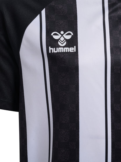HUMMEL Match Striped Jersey S/S Kind (black/white)