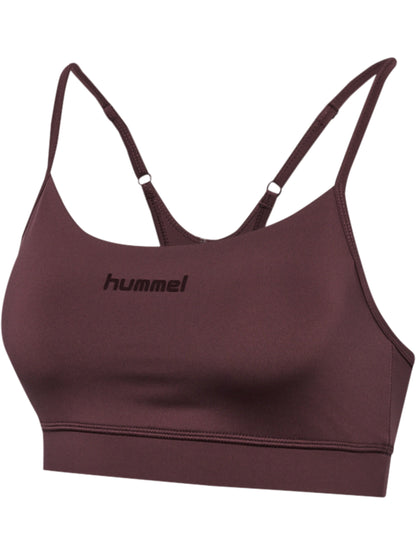 HUMMEL Prima Medium Support Bra Damen (catawba grape/elderberry)