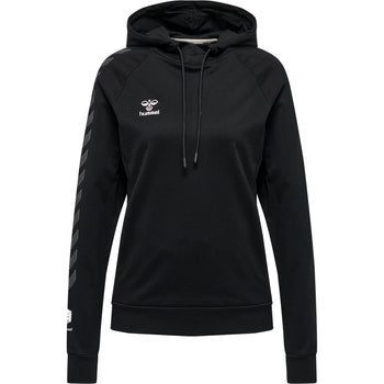 HUMMEL Move Grid Cotton Hoodie Damen Schwarz