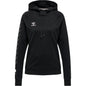 HUMMEL Move Grid Cotton Hoodie Damen Schwarz