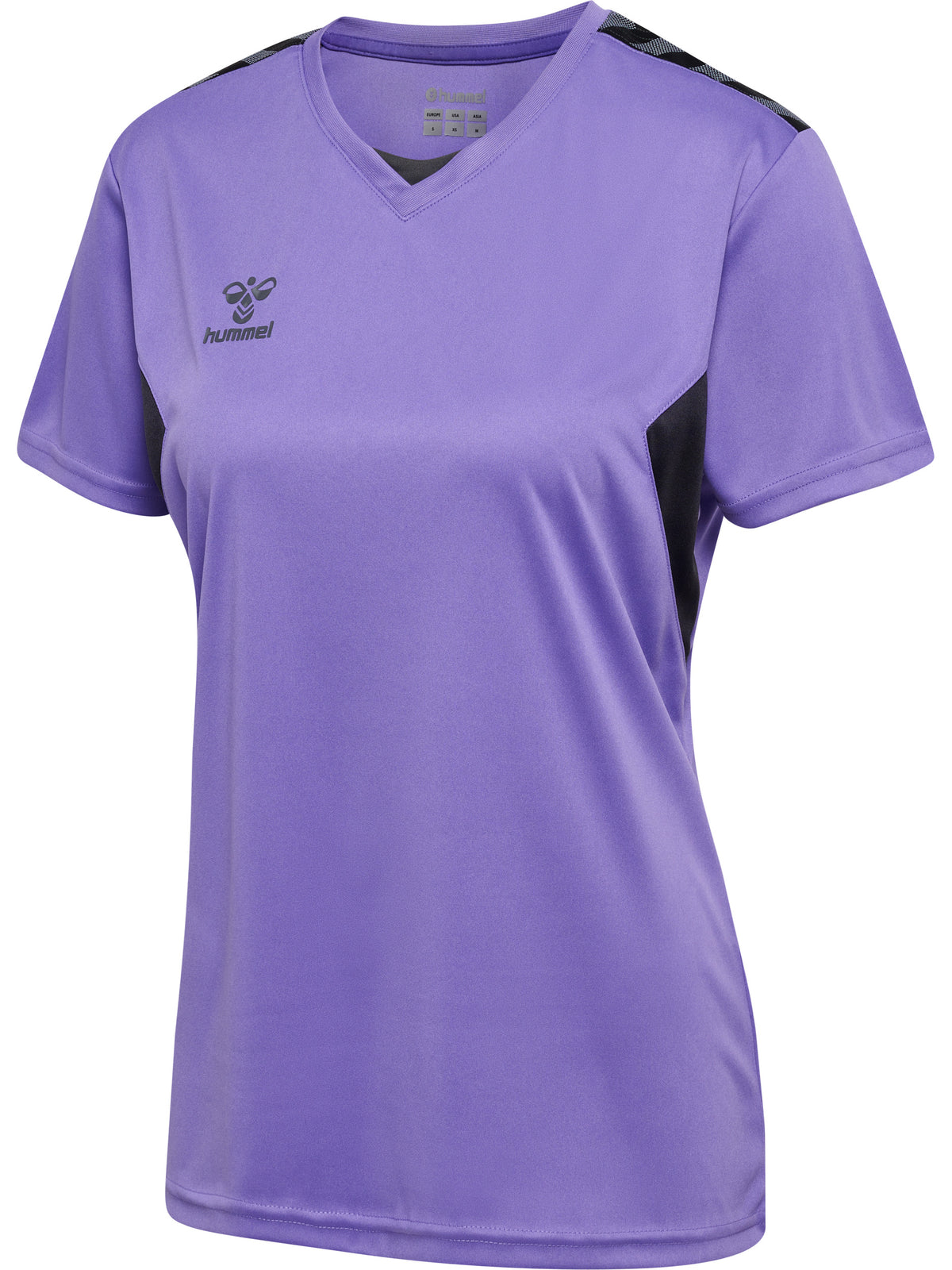 HUMMEL Authentic PL Jersey S/S Damen (dahlia purple/asphalt)