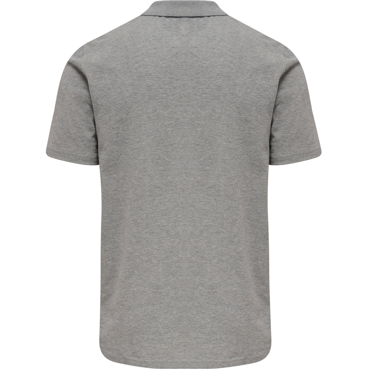 HUMMEL Red Classic Polo (grey melange)