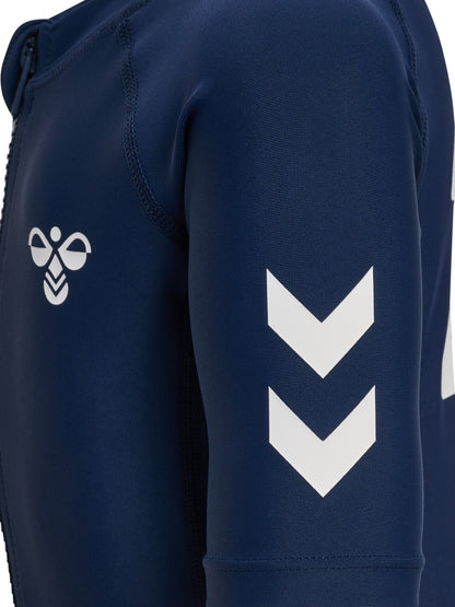 HUMMEL Sandy Swimsuit 3/4 SL Kind (dress blues/white)