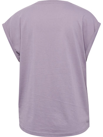 HUMMEL Soft Relaxed T-Shirt S/S Damen (gray ridge)