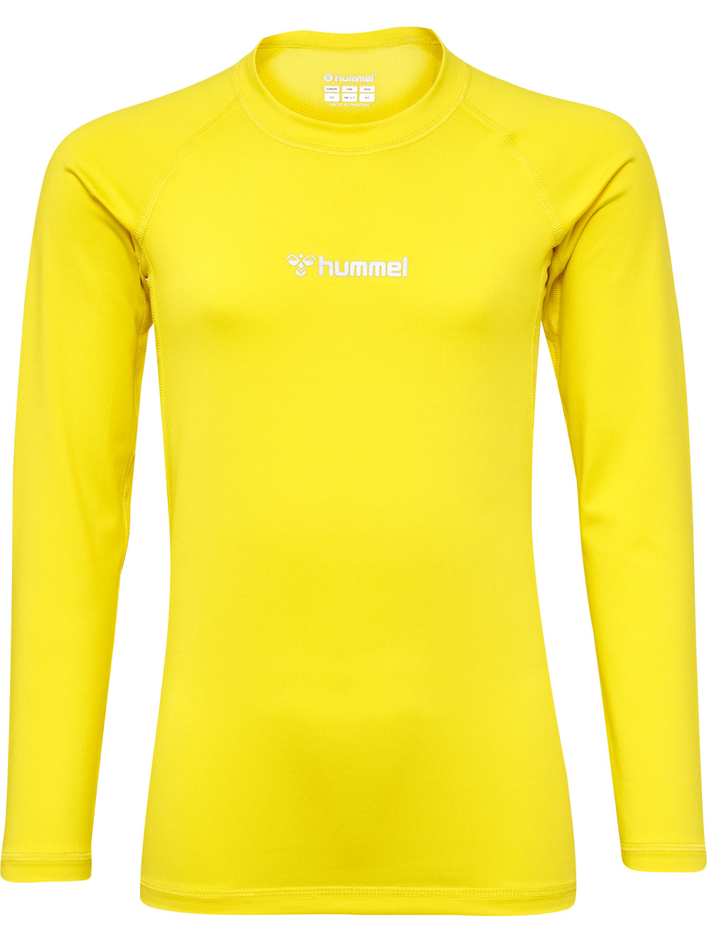 HUMMEL Bl Performance Tee L/S Unisex Kind Gelb