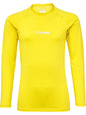 HUMMEL Bl Performance Tee L/S Unisex Kind Gelb