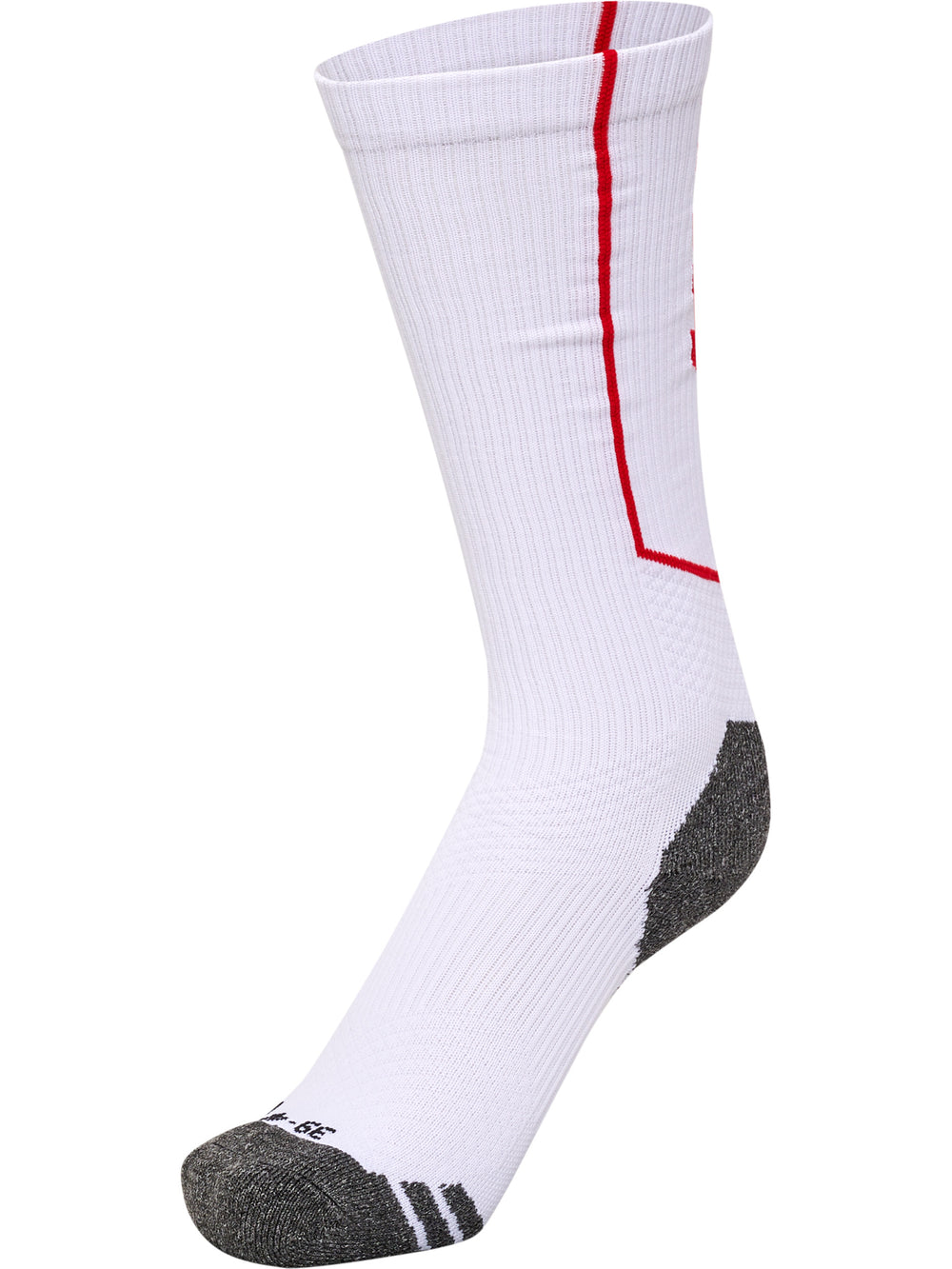 HUMMEL Pro Training Socks High (white/true red)