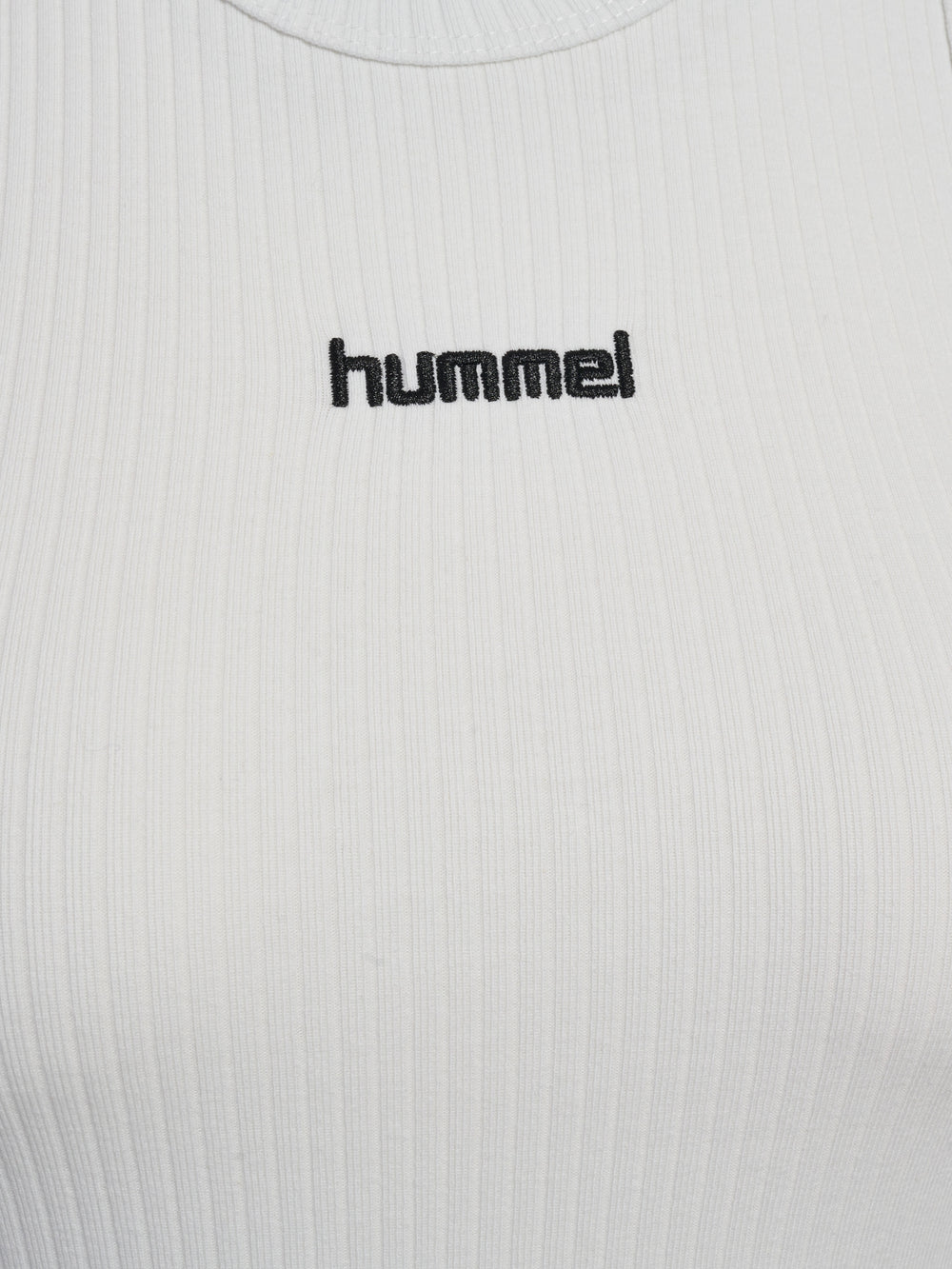 HUMMEL Foundation Rib Tank Top Damen (blanc de blanc)