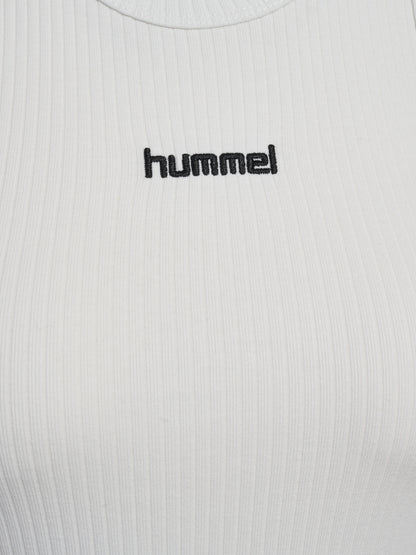 HUMMEL Foundation Rib Tank Top Damen (blanc de blanc)