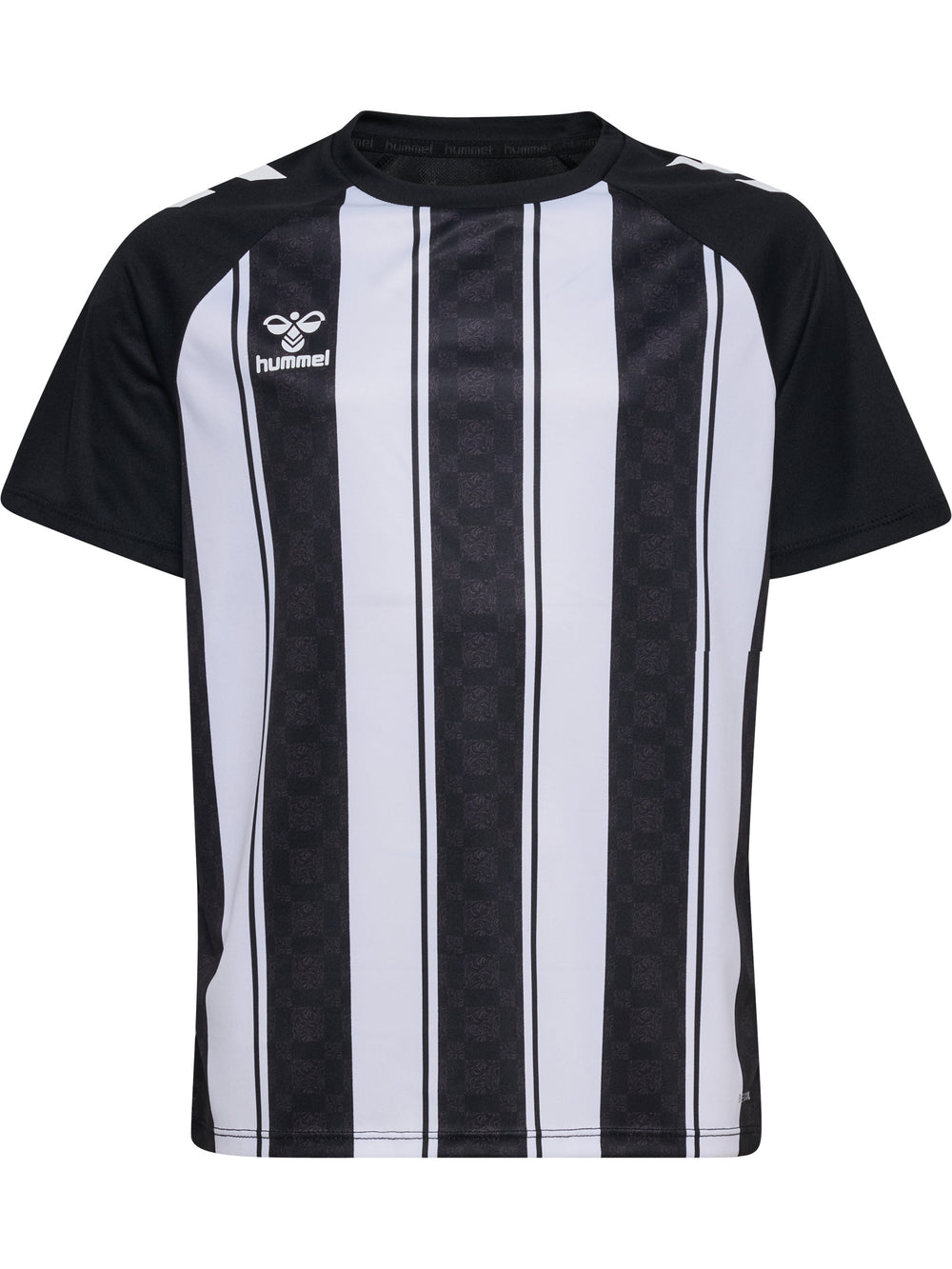 HUMMEL Match Striped Jersey S/S Kind (black/white)