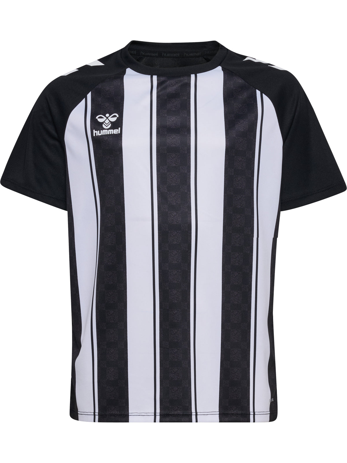 HUMMEL Match Striped Jersey S/S Kind (black/white)