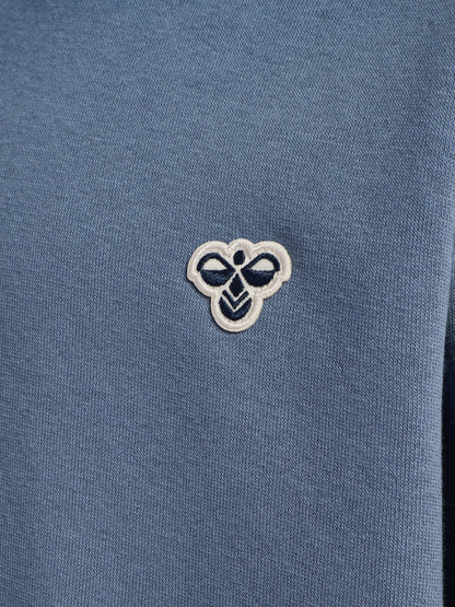 HUMMEL Loose Crewneck Bee Kind (flint stone)