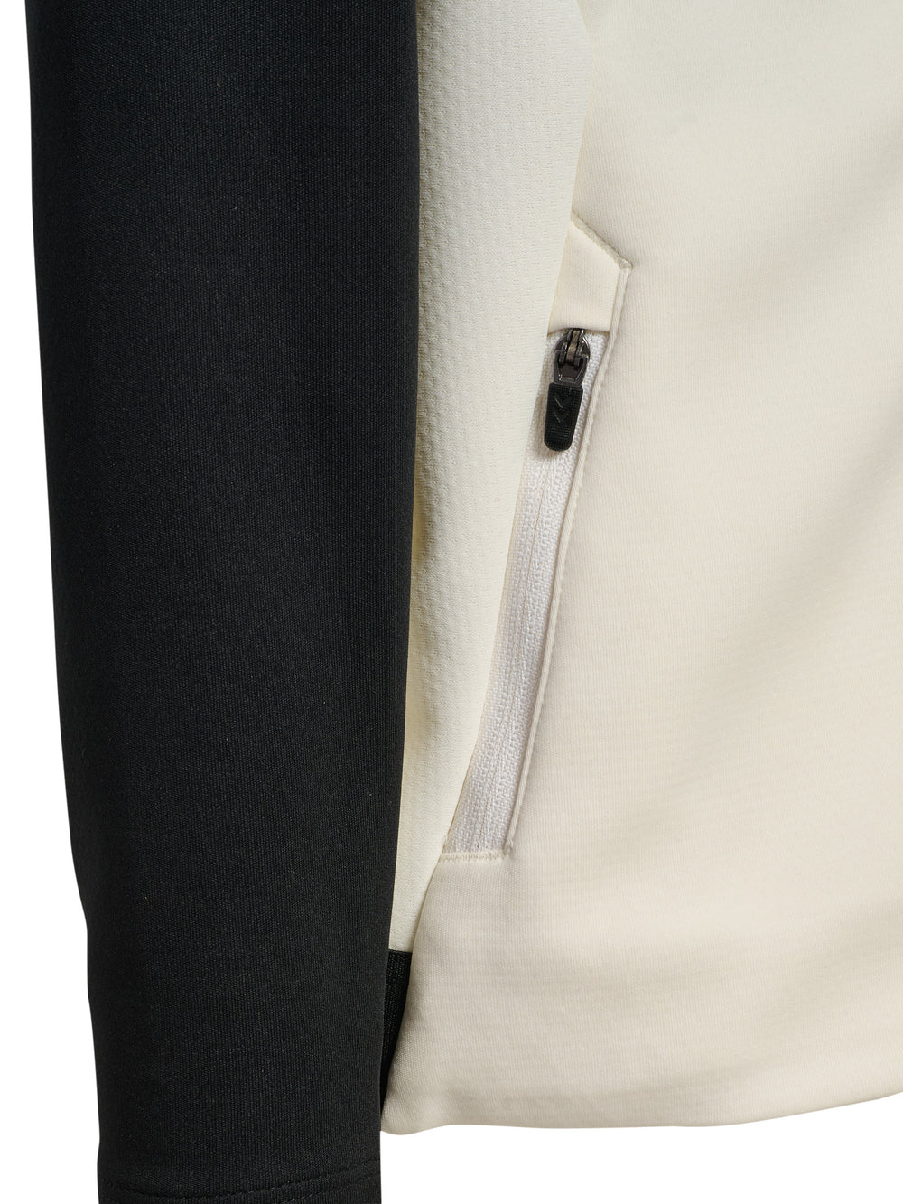 HUMMEL Cima 2.0 Zip Hoodie Kind (marshmallow/black)