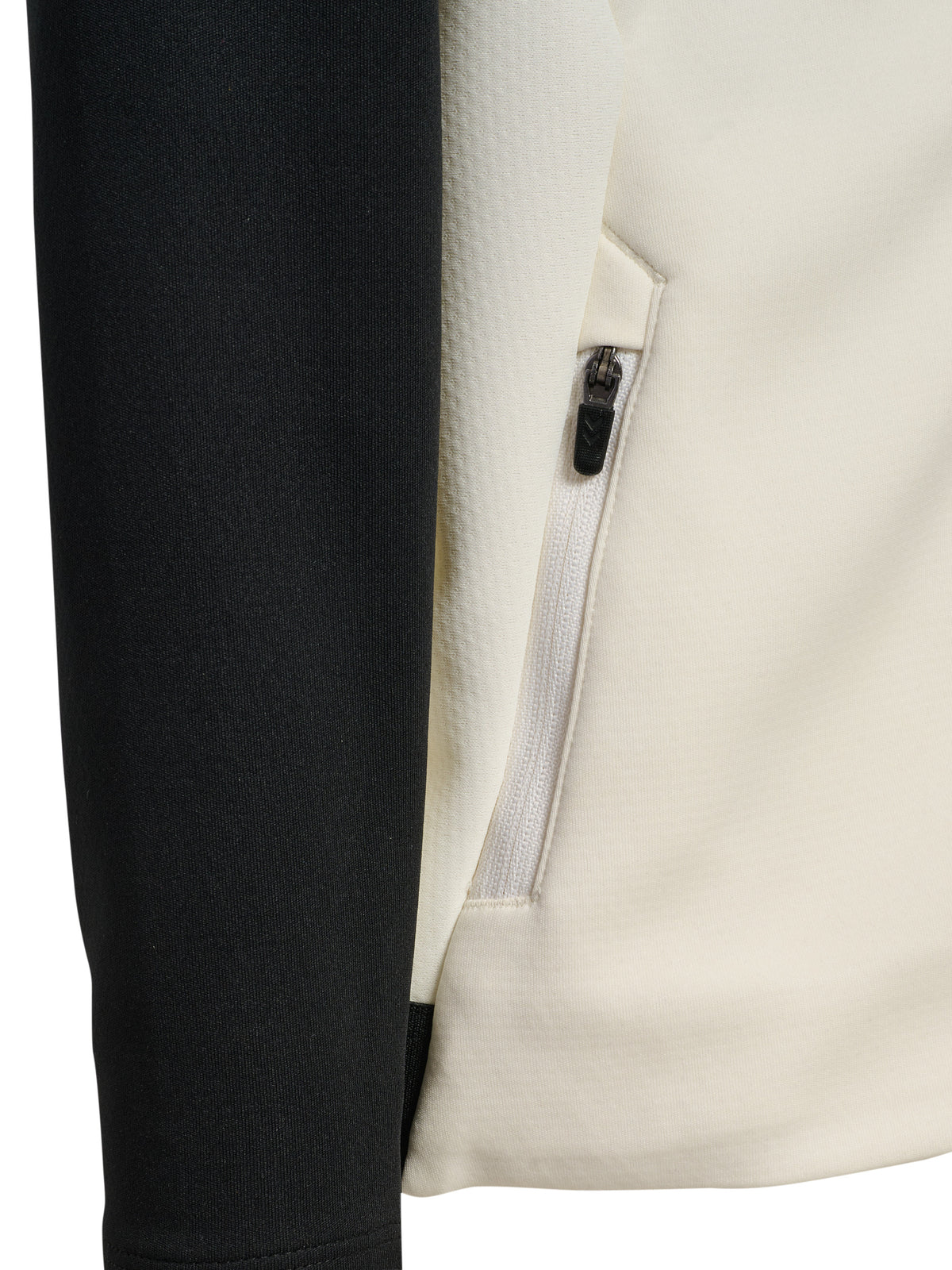 HUMMEL Cima 2.0 Zip Hoodie Kind (marshmallow/black)