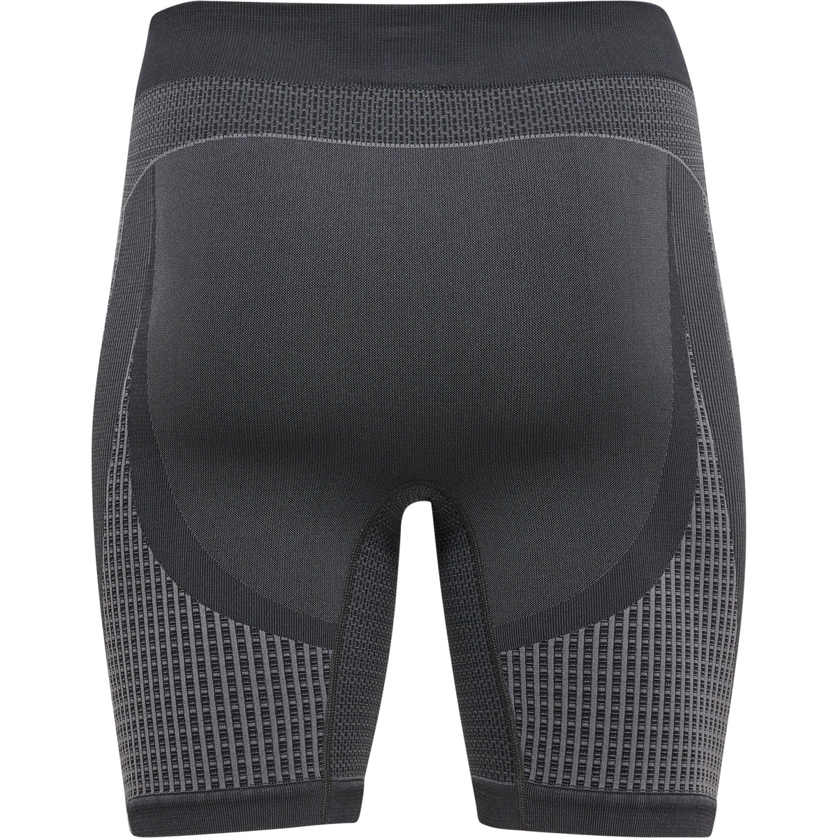HUMMEL Mt Olli Seamless Tight Shorts (black/asphalt melange)