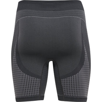 HUMMEL Mt Olli Seamless Tight Shorts (black/asphalt melange)