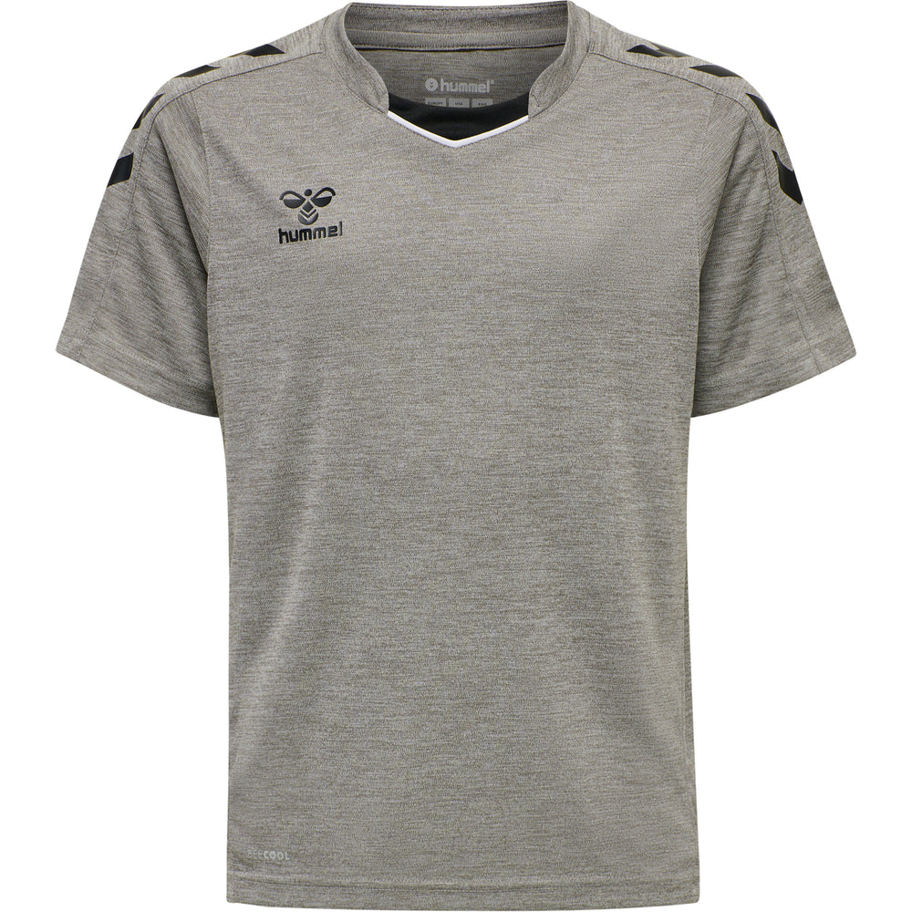 HUMMEL Core Xk Poly Jersey S/S Unisex Kind Grau