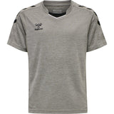 HUMMEL Core Xk Poly Jersey S/S Unisex Kind Grau