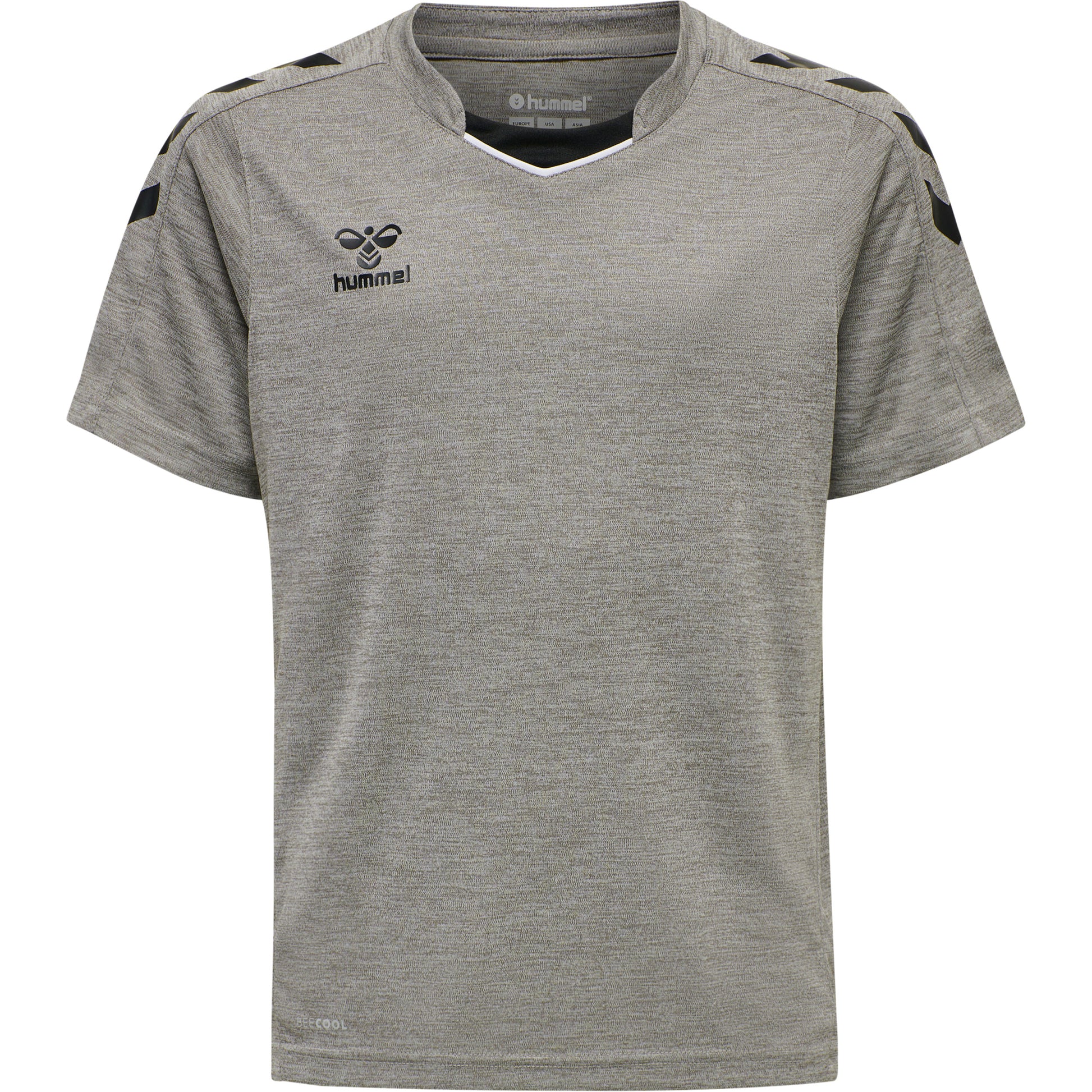 HUMMEL Core Xk Poly Jersey S/S Unisex Kind Grau