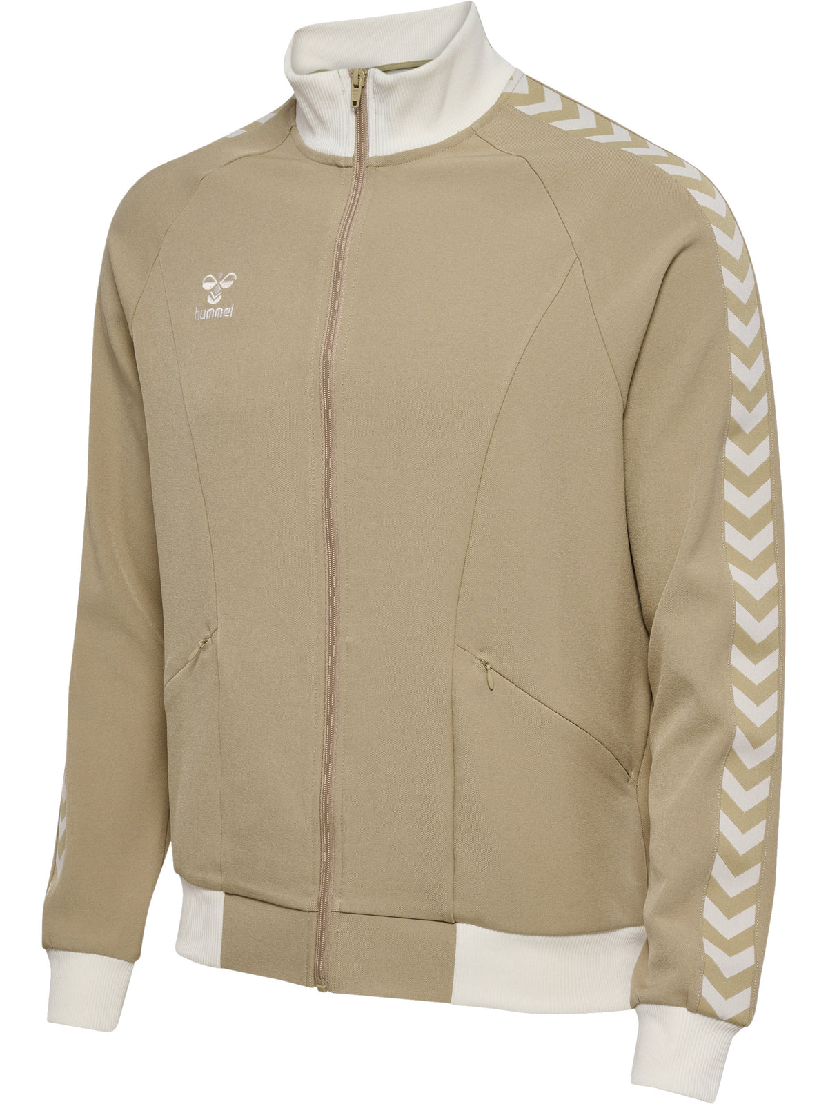 HUMMEL Root Track Zip Jacket (cornstalk/cannoli creme)
