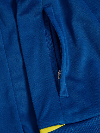 HUMMEL Core 2.0 Track Zip Jacket Kind (true blue/blazing yellow)