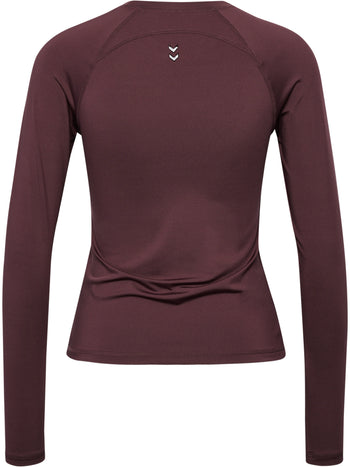 HUMMEL Prima T-Shirt L/S Damen (catawba grape)