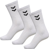 HUMMEL 3-Pack Basic Sock (white)