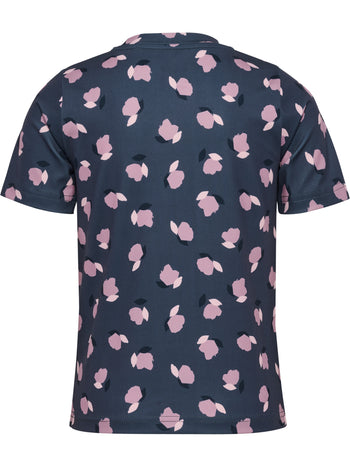 HUMMEL Fitted AOP Gym T-Shirt S/S Kind (ombre blue)