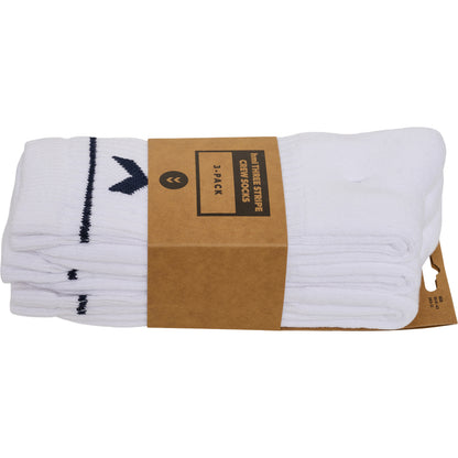 HUMMEL Stripe Crew 3-Pack Socks (marine)