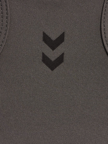 HUMMEL Prima Medium Support Bra Damen (dark gull gray)