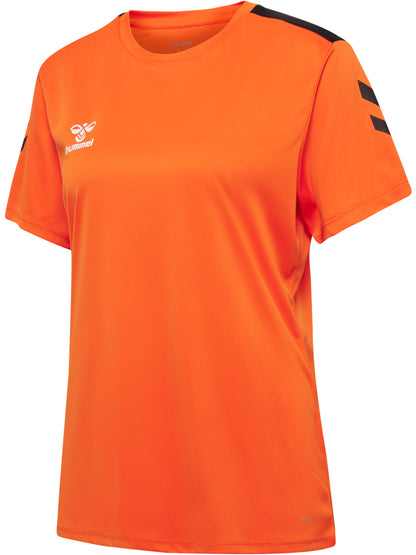 HUMMEL Essential 2.0 Jersey S/S Damen (orange tiger/black)