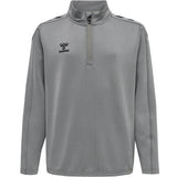 HUMMEL Core Xk Half Zip Poly Sweat Unisex Kind Grau