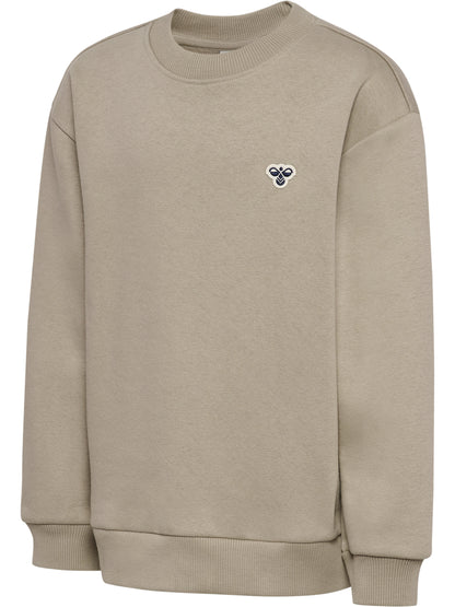 HUMMEL Loose Crewneck Bee Kind (vintage khaki)