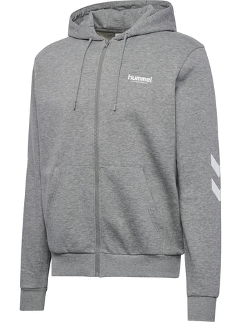 HUMMEL Legacy 2.0 Zip Hoodie (grey melange)