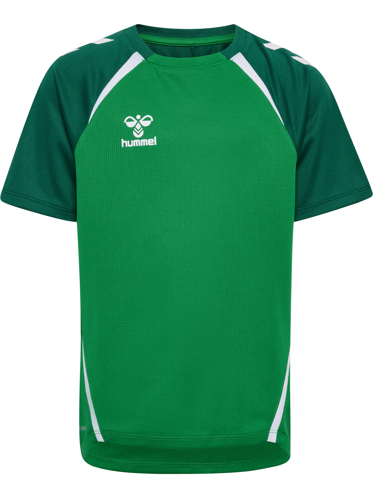 HUMMEL Lead 2.0 Jersey S/S Kind (jelly bean/evergreen)