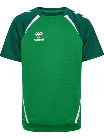 HUMMEL Lead 2.0 Jersey S/S Kind (jelly bean/evergreen)