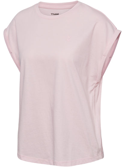 HUMMEL Soft Relaxed T-Shirt S/S Damen (barely pink)