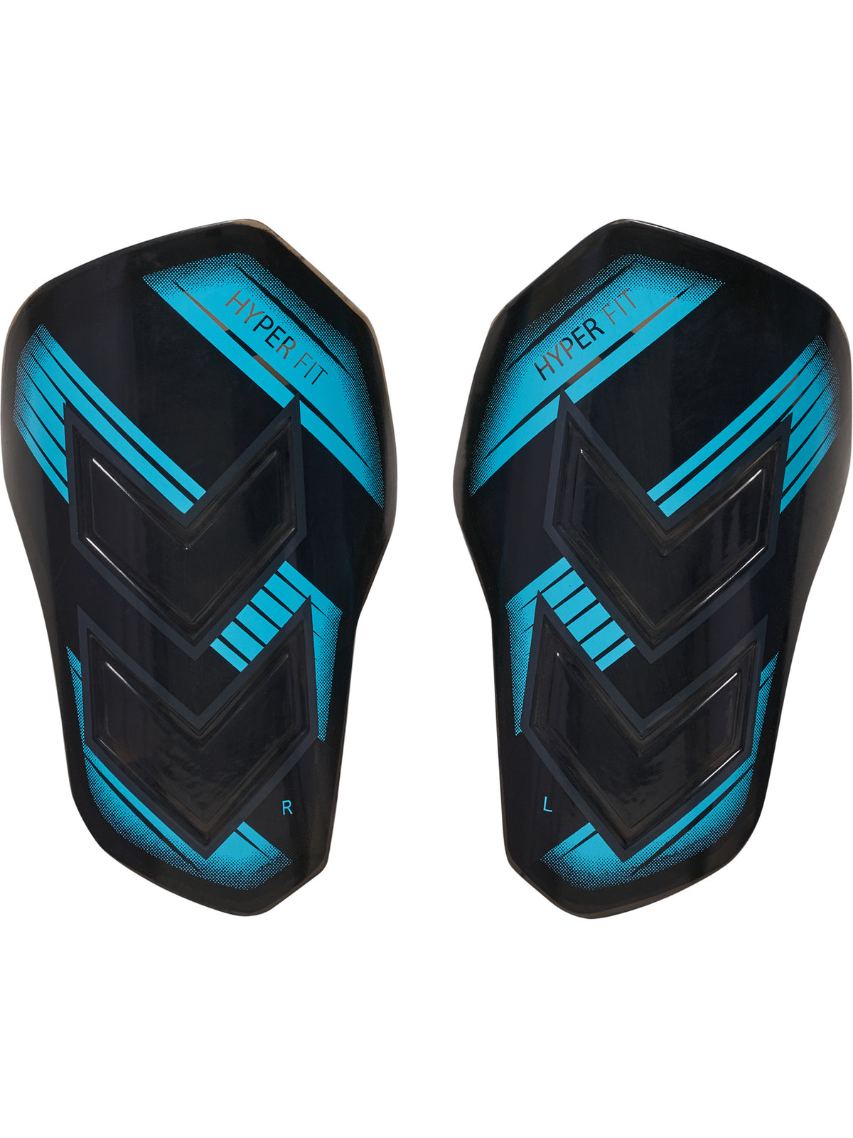 HUMMEL Shin Guards Hyper Fit (transparent/bluefish)