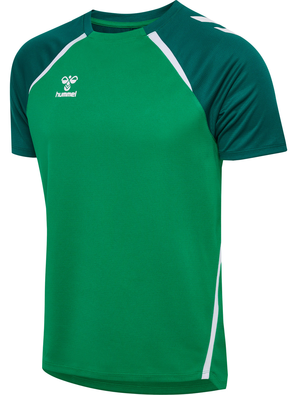 HUMMEL Lead 2.0 Jersey S/S (jelly bean/evergreen)
