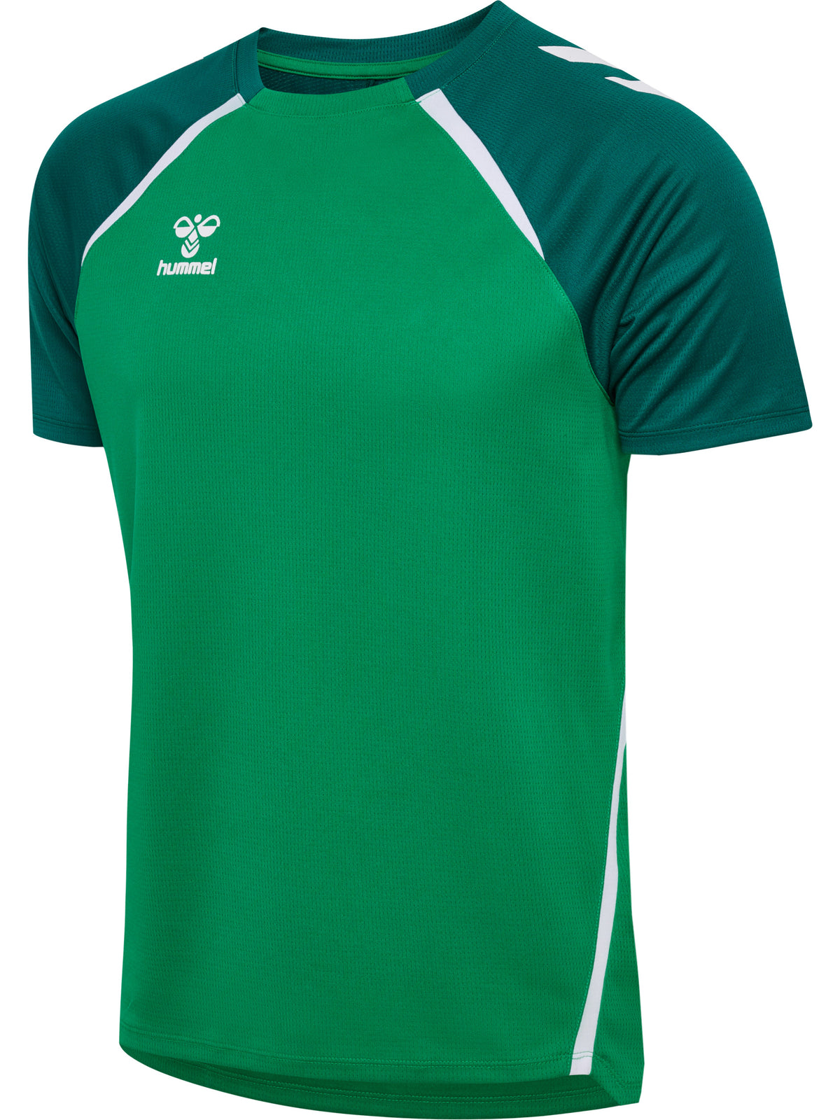 HUMMEL Lead 2.0 Jersey S/S (jelly bean/evergreen)