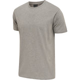 HUMMEL Red Basic T-Shirt S/S (grey melange)