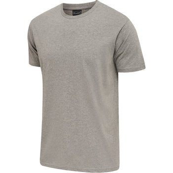HUMMEL Red Basic T-Shirt S/S (grey melange)